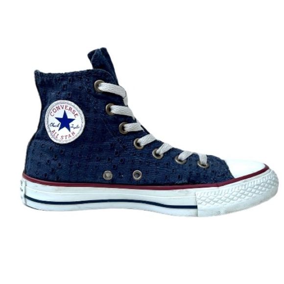Converse Other - Converse Sneakers Chuck Taylor All Star Lace High Tops Youth Girls 3